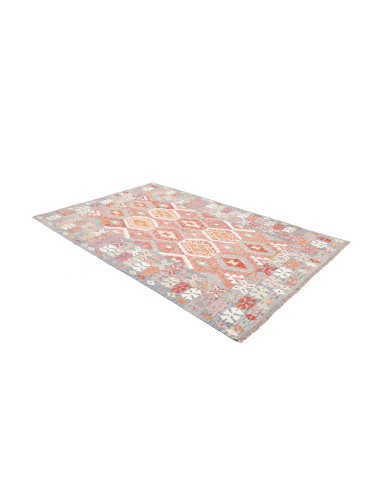 Tappeto Kilim Afghanistan 171x257 Azzurro Aranc
