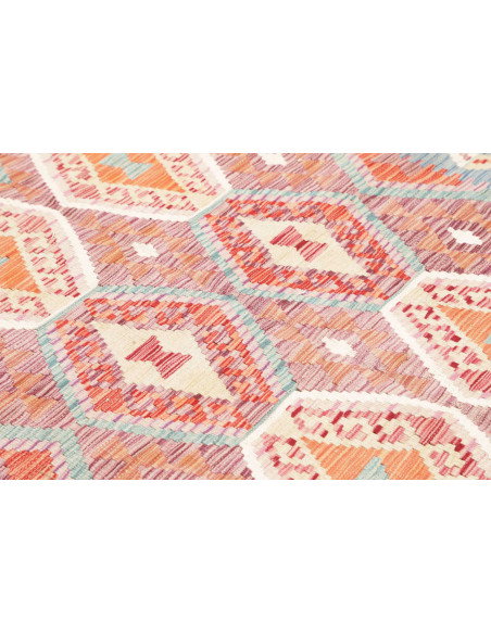 Rug Kilim Afghanistan 171x257 Light Blue Orange