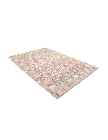 Tappeto Kilim Afghanistan 180x250 Multicolore G