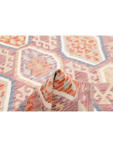 Tappeto Kilim Afghanistan 173x248 Viola Tenue R