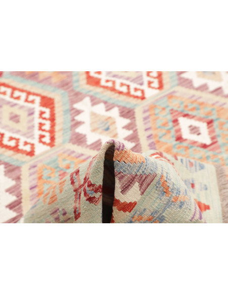 Rug Kilim Afghanistan 179x244 Mint Green Coral