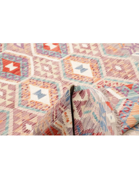 Rug Kilim Afghanistan 167x248 Light Grey Terrac