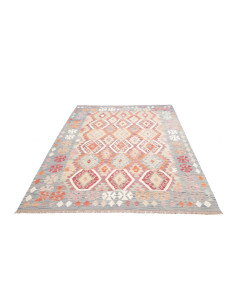 Rug Kilim Afghanistan 178x256 Light Blue Cream 2