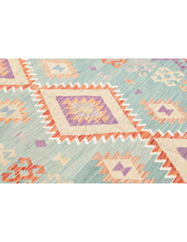 Rug Kilim Afghanistan 176x255 Turquoise Lavende