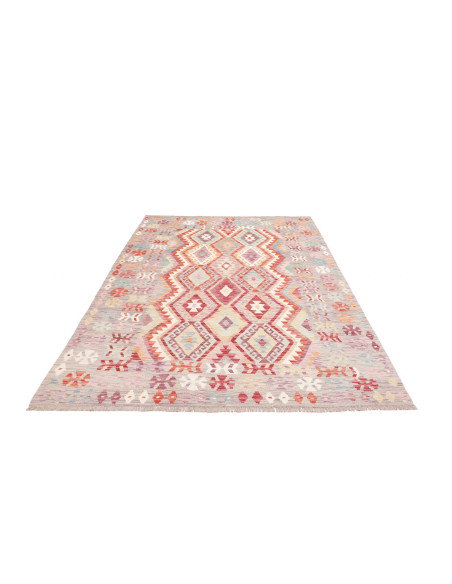 Rug Kilim Afghanistan 176x253 Lavender Grey Ter