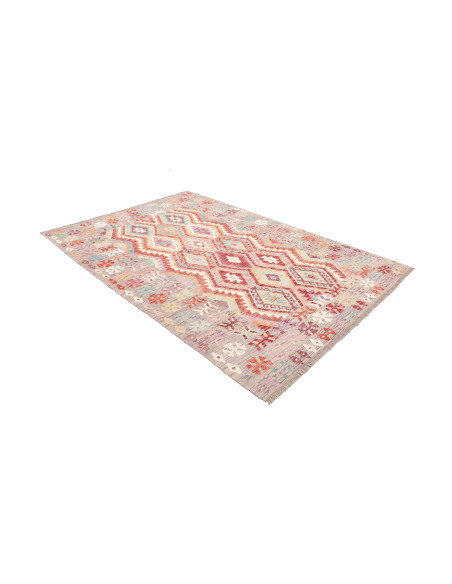 Rug Kilim Afghanistan 176x253 Lavender Grey Ter