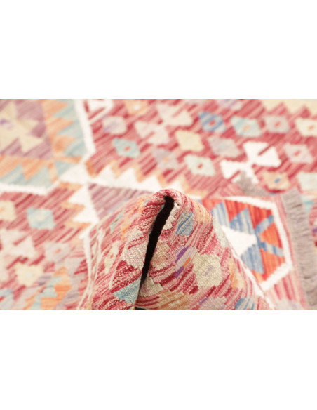 Tappeto Kilim Afghanistan 158x152 Rosso Terraco