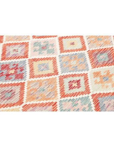 Rug Kilim Afghanistan 150x204 Orange Pastel Mul