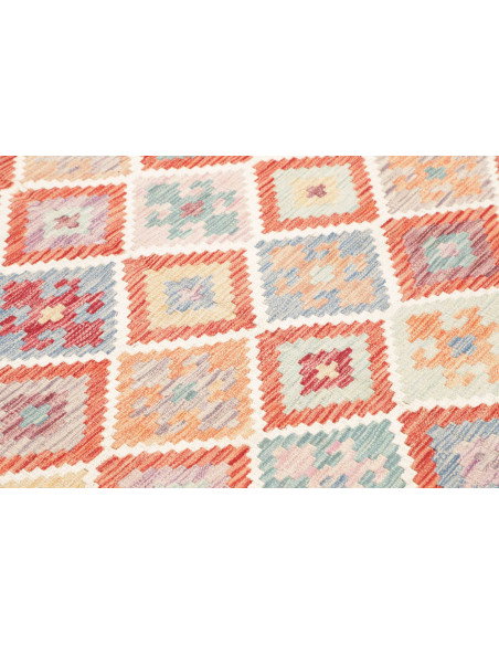 Rug Kilim Afghanistan 150x204 Orange Pastel Mul