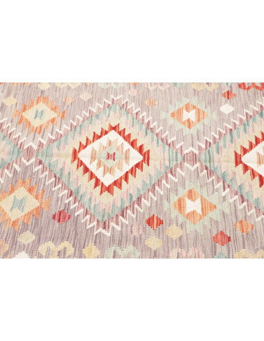 Tappeto Kilim Afghanistan 154x207 Grigio Chiaro