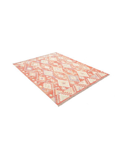 Tappeto Kilim Afghanistan 158x198 Terracotta Cr