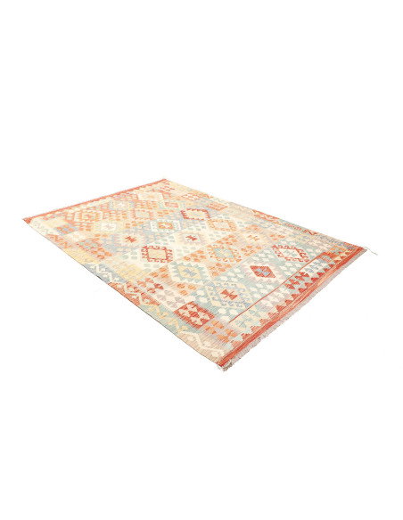 Kilim 174x244 Cm Kilim Afghanistan Hand-carded Wool Cotton