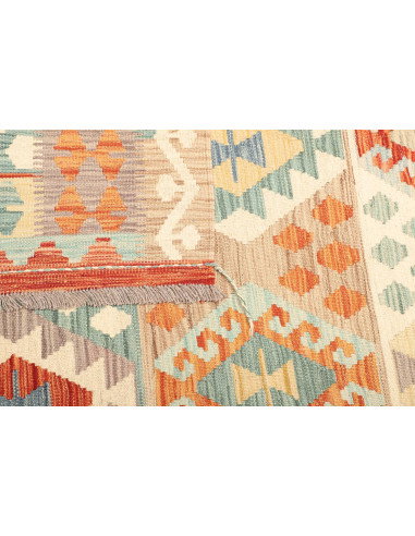 Kilim 174x244 Cm Kilim Afghanistan Hand-carded Wool Cotton