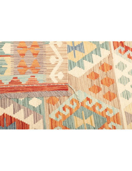 Kilim 174x244 Cm Kilim Afghanistan Lana Cardata A Mano
