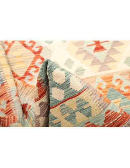 Kilim 174x244 Cm Kilim Afghanistan Lana Cardata A Mano