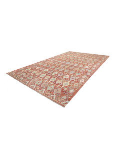 Tappeto Kilim Afghanistan 304x496 Rosso Terraco 2