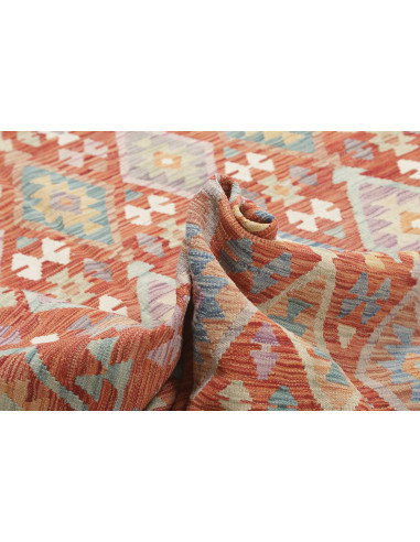 Rug Kilim Afghanistan 304x496 Terracotta Red Mu