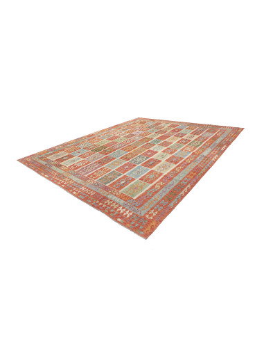 Tappeto Kilim Afghanistan 413x495 Arancio Terra