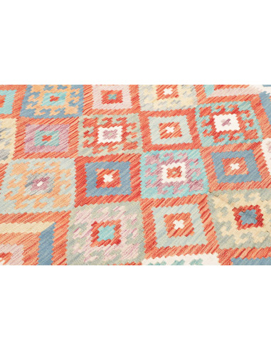Rug Kilim Afghanistan 173x253 Terracotta Sky Bl