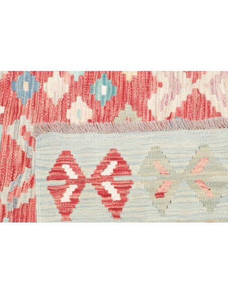 Rug Kilim Afghanistan 170x246 Light Blue Terrac
