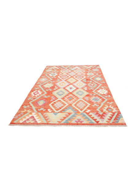 Rug Kilim Afghanistan 168x254 Terracotta Burnt