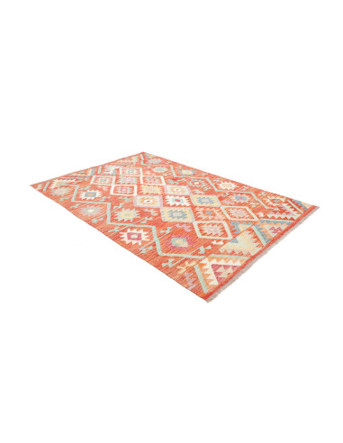 Tappeto Kilim Afghanistan 168x254 Terracotta Ar