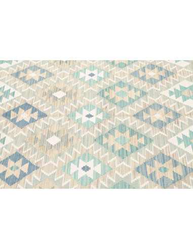 Tappeto Kilim Afghanistan 167x244 Blu Azzurro