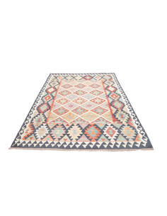 Rug Kilim Afghanistan 160x241 Light Blue Terrac 2