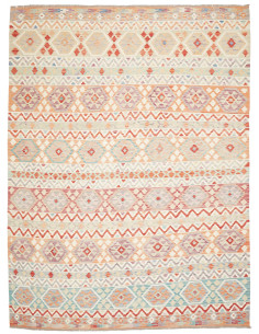 Rug Kilim Afghanistan 255x344 Beige Muted Orang