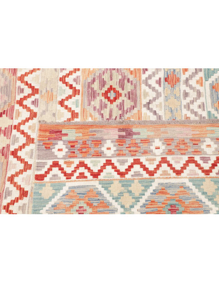 Rug Kilim Afghanistan 255x344 Beige Muted Orang