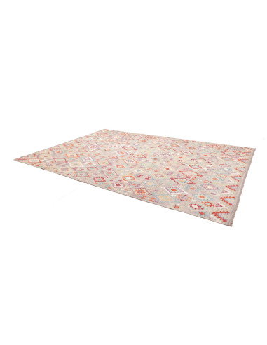 Rug Kilim Afghanistan 250x362 Grey-beige Multic