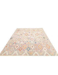 Rug Kilim Afghanistan 203x294 Greige Lavender 2