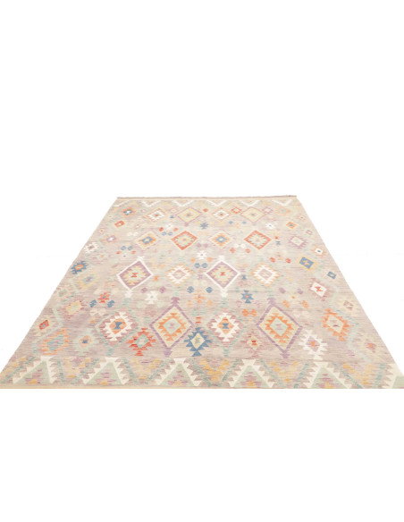 Rug Kilim Afghanistan 203x294 Greige Lavender