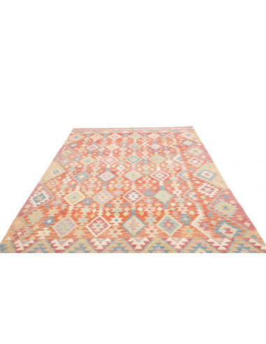 Tappeto Kilim Afghanistan 200x302 Terracotta Az