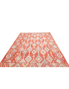 Tappeto Kilim Afghanistan 203x306 Rosso Terraco 2