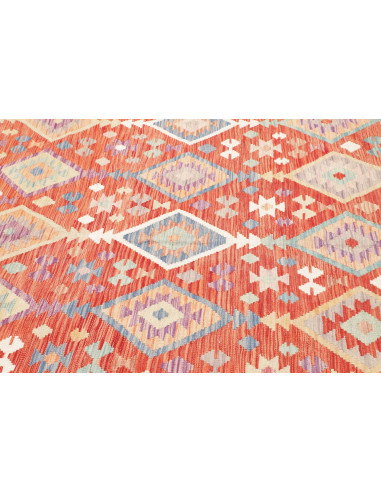 Rug Kilim Afghanistan 203x298 Burnt Orange Mute