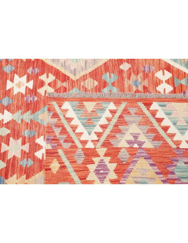 Rug Kilim Afghanistan 203x298 Burnt Orange Mute