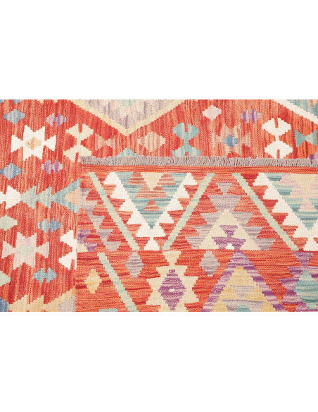Rug Kilim Afghanistan 203x298 Burnt Orange Mute
