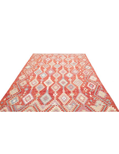 Rug Kilim Afghanistan 204x315 Terracotta Red Re