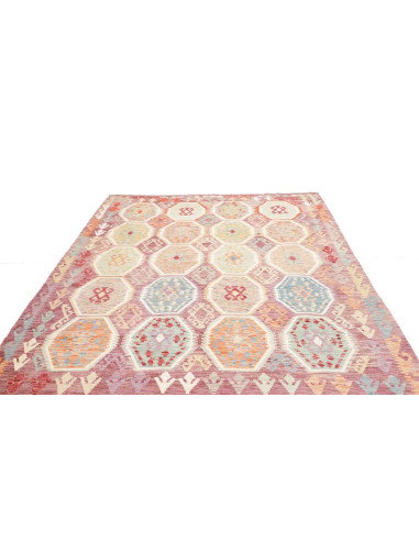Rug Kilim Afghanistan 210x296 Mauve Pastel