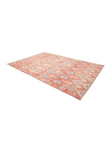 Rug Kilim Afghanistan 207x305 Terracotta Light