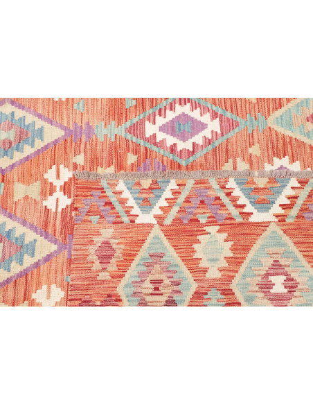 Rug Kilim Afghanistan 207x305 Terracotta Light
