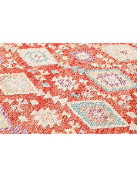 Rug Kilim Afghanistan 200x300 Terracotta Orange