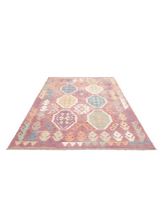 Tappeto Kilim Afghanistan 172x248 Rosa Antico A 2