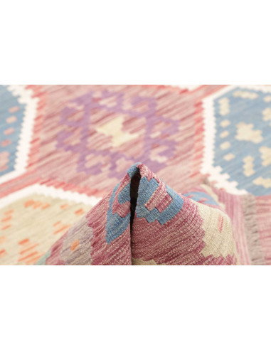 Rug Kilim Afghanistan 172x248 Dusty Rose Sky Bl