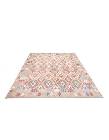 Rug Kilim Afghanistan 178x253 Lavender-grey Ter