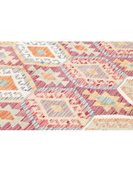 Rug Kilim Afghanistan 178x253 Lavender-grey Ter