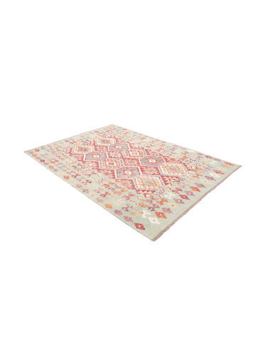 Tappeto Kilim Afghanistan 168x235 Azzurro Menta