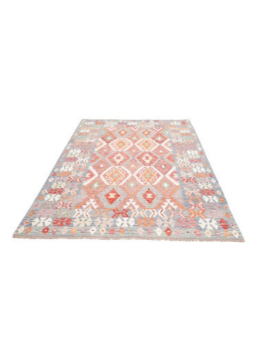 Tappeto Kilim Afghanistan 171x257 Azzurro Aranc