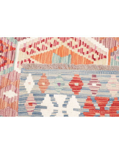 Tappeto Kilim Afghanistan 171x257 Azzurro Aranc